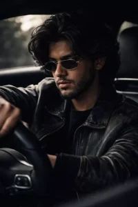Realistic Boys Luxury Car Ai Photo Editing Prompt