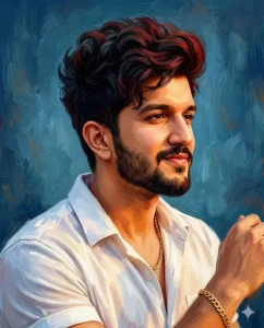 Boys Watercolor Painting Ai Photo Editing Prompts
