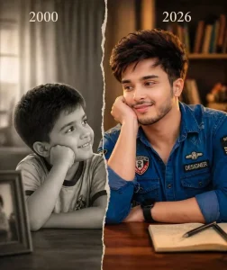 Childhood Vs Present Look Ai Photo Editing Prompts 2026