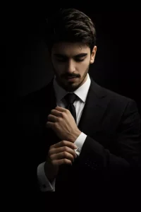 Dark Portrait Ai Photo Editing Prompts For Boys