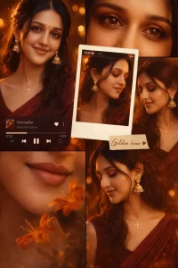 Girls Cinematic Collage Ai Photo Editing Prompts