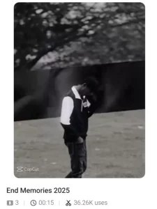 Memory Flashback Capcut Template Viral Link