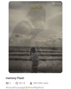 Trending Memory Flashback Capcut Template