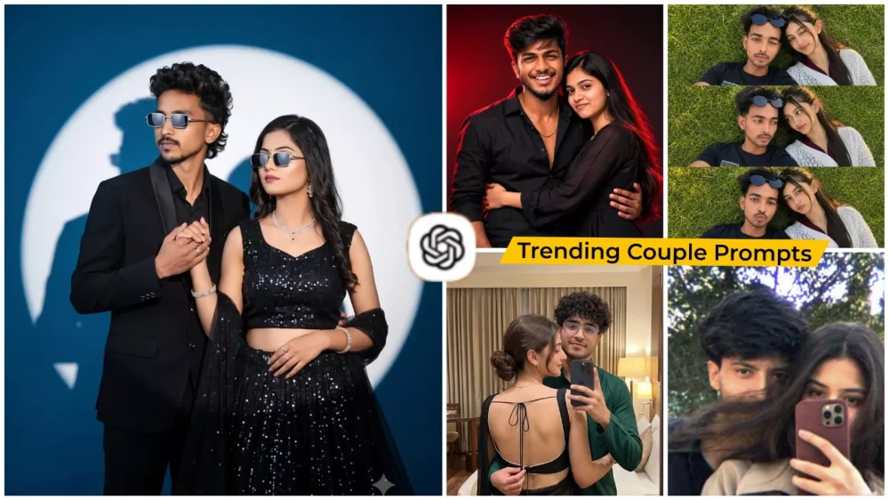 Cute Couple Ai Photo Editing Prompt Chatgpt