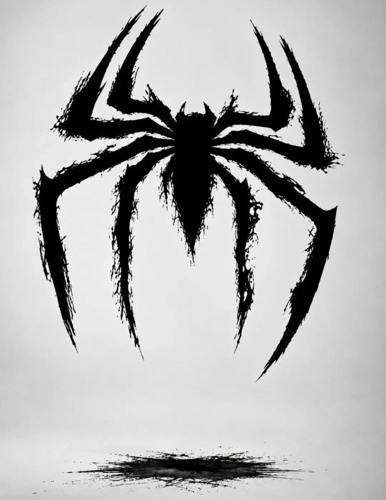 Spider Aesthetic Poster Ai Photo Backround
