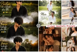 Three Layer Aesthetic Ai Photo Prompts