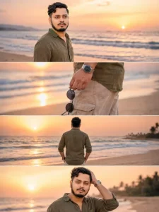 Trending Aesthetic Beach Ai Photo Prompt