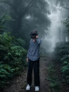 Cinematic Foggy Forest Ai Photo Editing