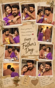 Father's Day Ai Photo Editing Prompt Collage Style