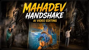 Mahadev Handshake Ai Video Editing