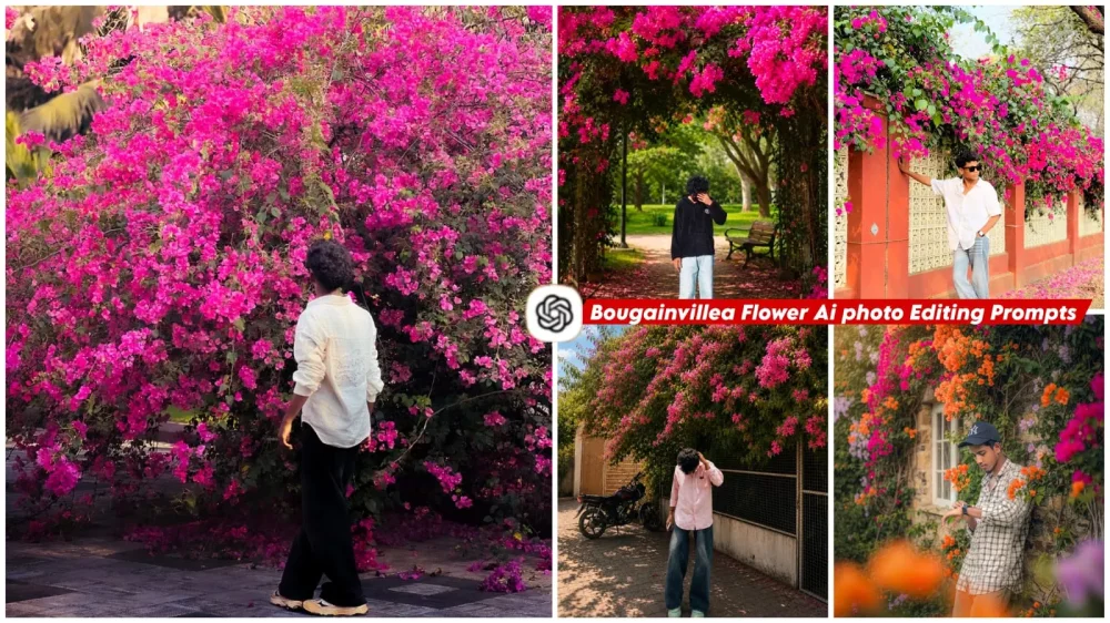 Bougainvillea Flower Ai Photo Editing Prompts