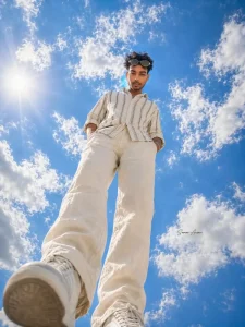 Boys Blue Sky Ai Photo Editing Prompt