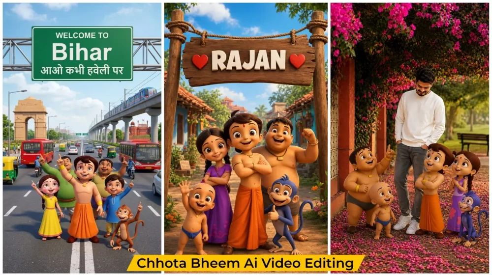 Chhota Bheem Ai Video Editing