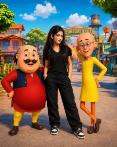 Instagram Viral Motu Patlu Vlog Ai Video Editing Prompt