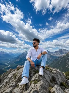 Trending Blue Sky Ai Photo Editing Prompt