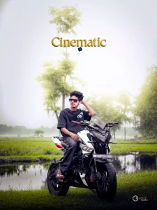 Biker Ai Photo Editing Prompt