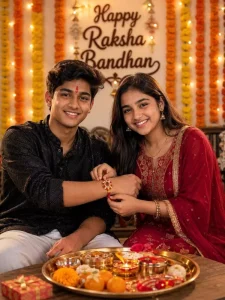 Happy Raksha Bandhan Ai Photo Editing Prompt 2026