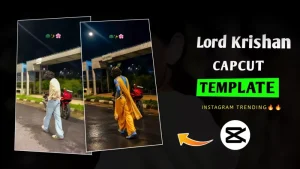 Lord Krishna Capcut Template