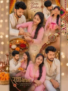Raksha Bandhan Ai Photo Editing Prompt (2)