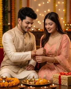 Raksha Bandhan Ai Photo Editing Prompt Brother Sister