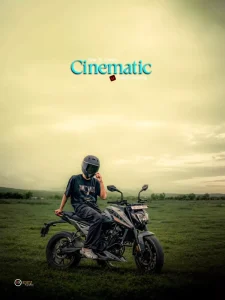 Realistic Biker Ai Photo Editing Prompt