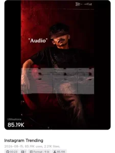 Red Attitude Dialogue Capcut Template
