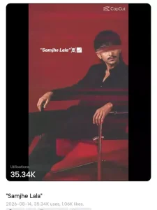 Viral Red Background Dialogue Capcut Template 2026