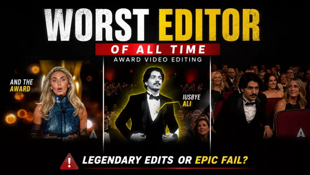 Worst Editor Of All Time Award Ai Video Editing 2026