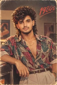 80s Look Ai Photo Prompt