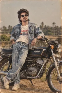 80s Look Ai Photo Prompt Boys New Trend
