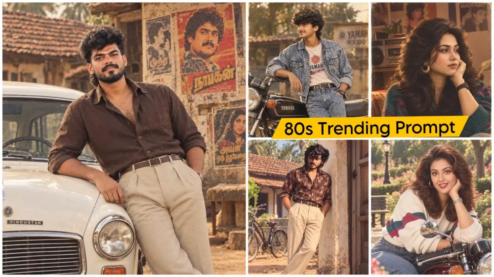 80s Look Ai Photo Prompt Chatgpt