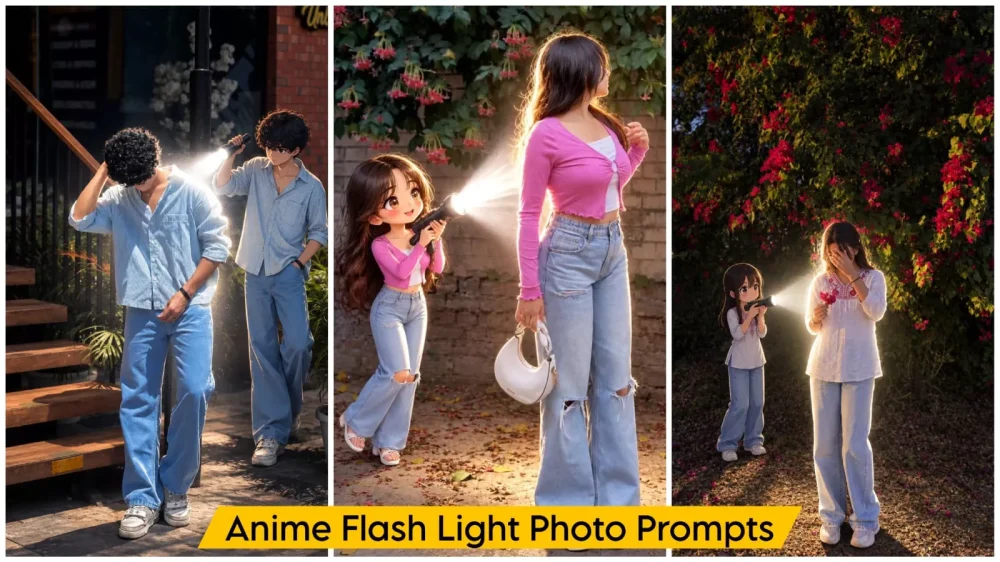 Anime Flashlight Ai Photo Editing Prompts