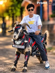 Biker Parallel Universe Ai Photo Prompt