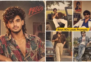 Boys 80s Look Ai Photo Prompt Chatgpt