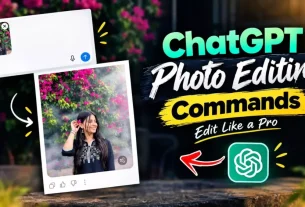 Chatgpt Photo Editing Commands