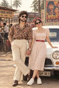 Couples 1980s Car Ai Photo Prompt Chatgpt