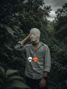 Face Bandage Mystery Edit Ai Photo Prompt