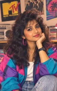 Giirls 80s Look Ai Photo Prompt