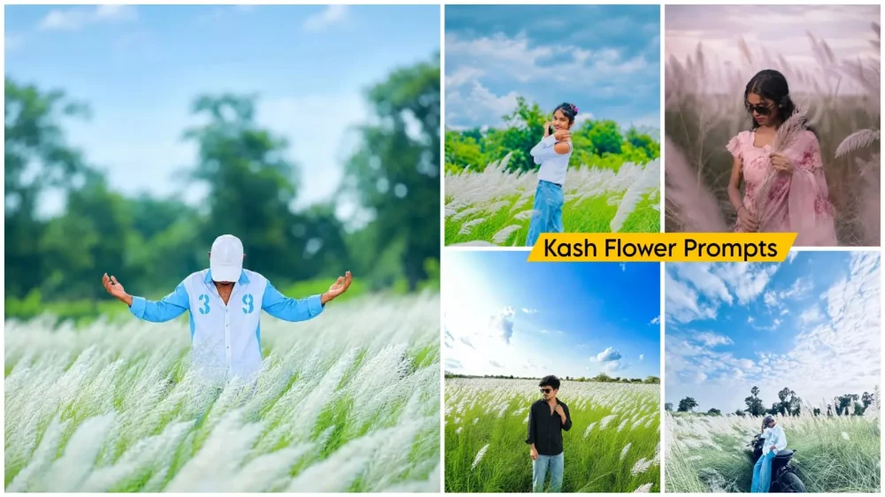 Kash Flower Ai Photo Editing Prompt Chatgpt
