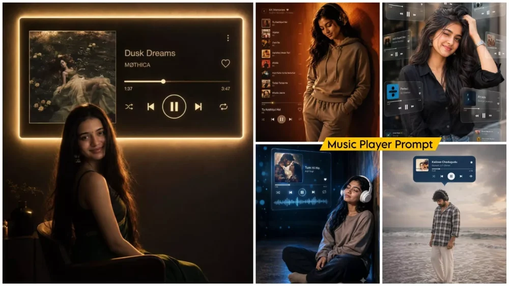Music Player Ai Photo Editing Prompt
