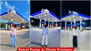 Petrol Pump Ai Photo Editing Prompt