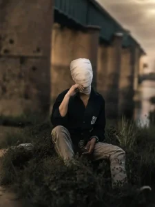 Realistic Bandage Mystery Edit Ai Photo Prompt