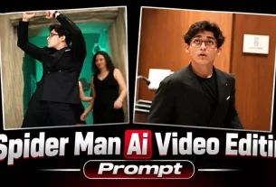 Spider Man Ai Video Editing Prompt