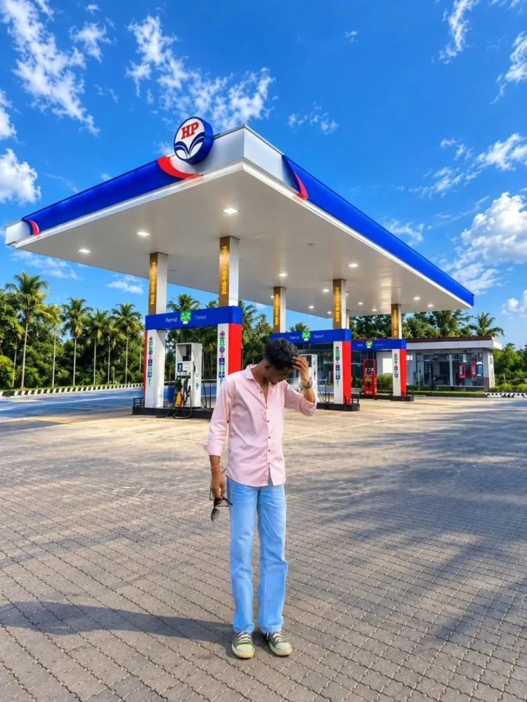 Trending Petrol Pump Ai Photo Editing Prompt